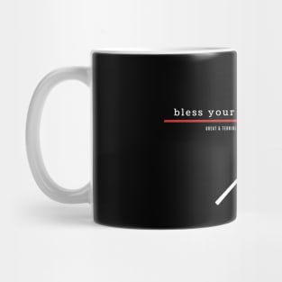 BLESS YOUR HEART (Dark) Mug